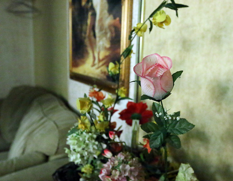 Flowers in Deluxe Room